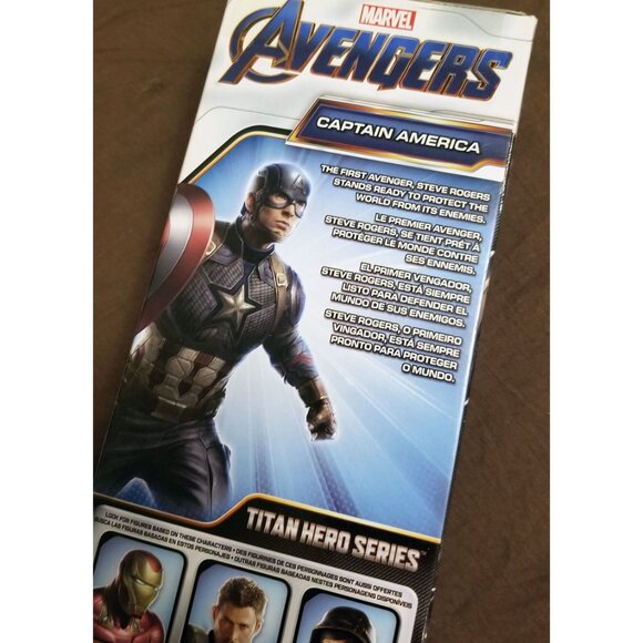 🆕️ Marvel Avengers Captain America Titan Hero Series Hasbro Action Figure - Picture 5 of 7